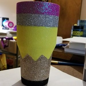 Customizable Pencil tumbler